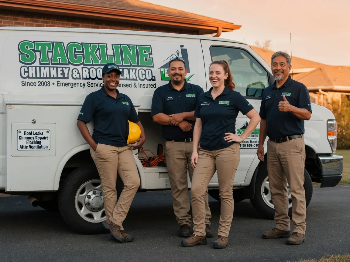 Chimney flashing repair company in Dickey, ND